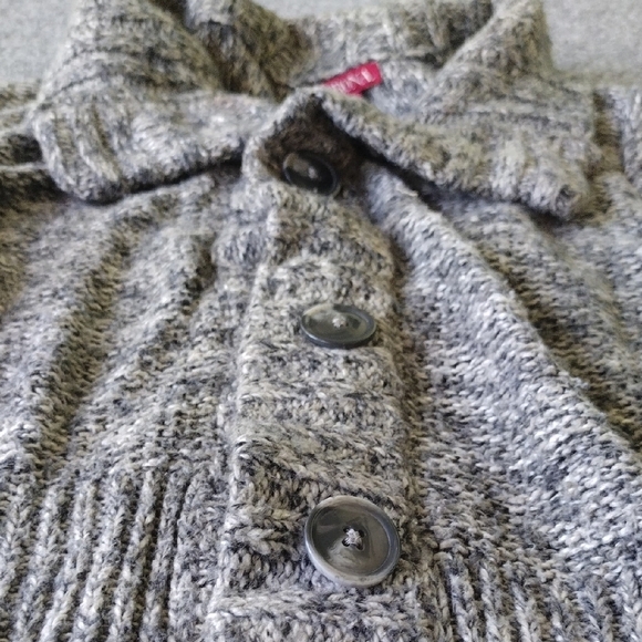 Merona Black and White Knit Sweater - Picture 4 of 15